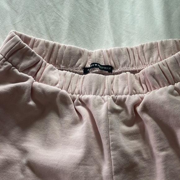 Pink brandy Melville sweatpants - Picture 2 of 2
